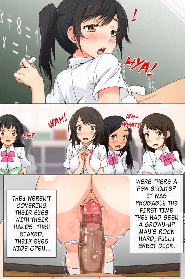 Hentai Manga Comic-A school where you can randomly have procreative sex-Chapter 1-35